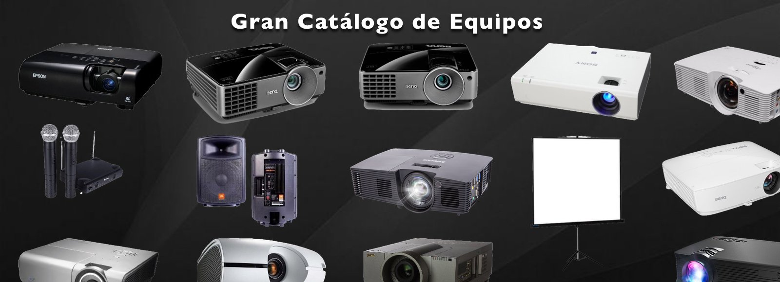 Gran Catálogo de Proyectores en Renta